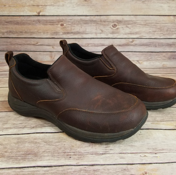 L.L. Bean Other - LL Bean Mens 10.5 Brown Leather Slip On Shoes